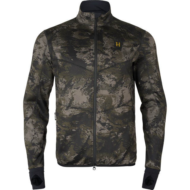 Härkila NOCTYX Camo Full Zip Fleece - AXIS MSP®Black - Härkila