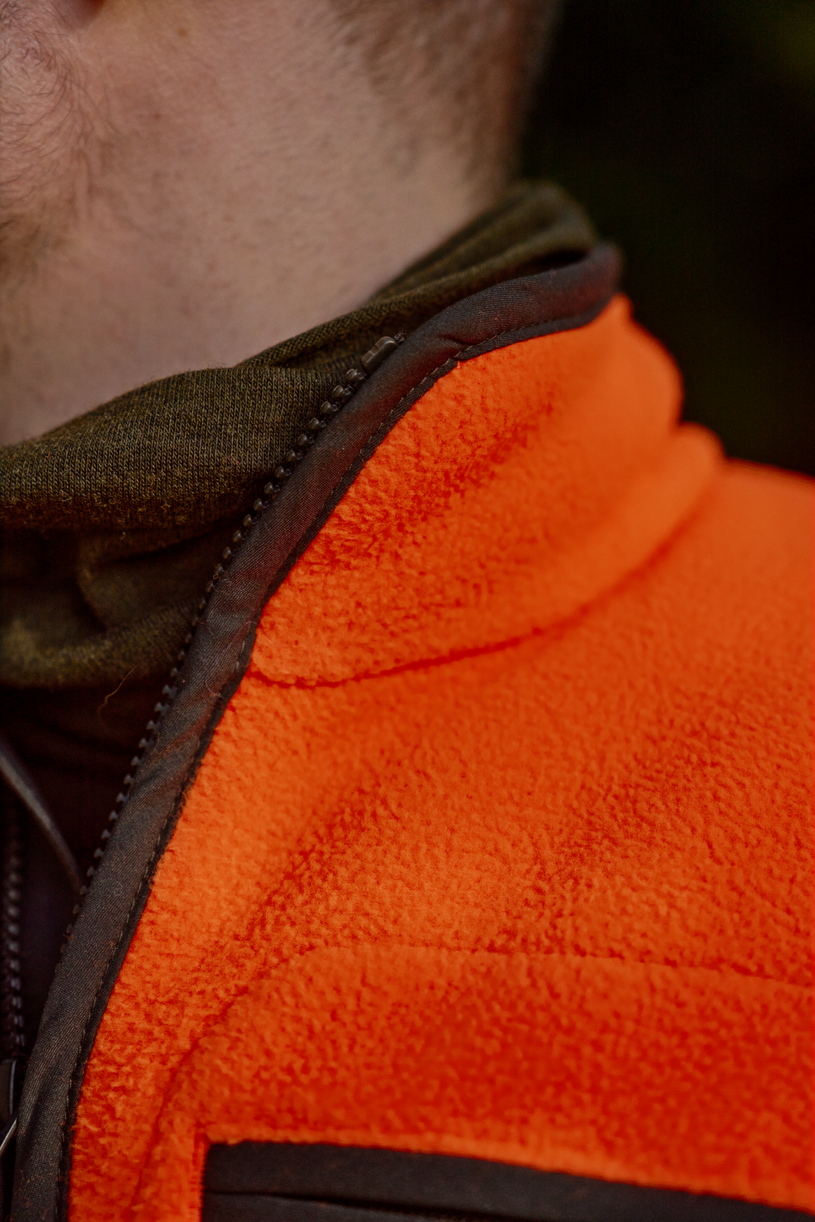 Wildboar Pro Blaze Fleecejakke - Orange blaze