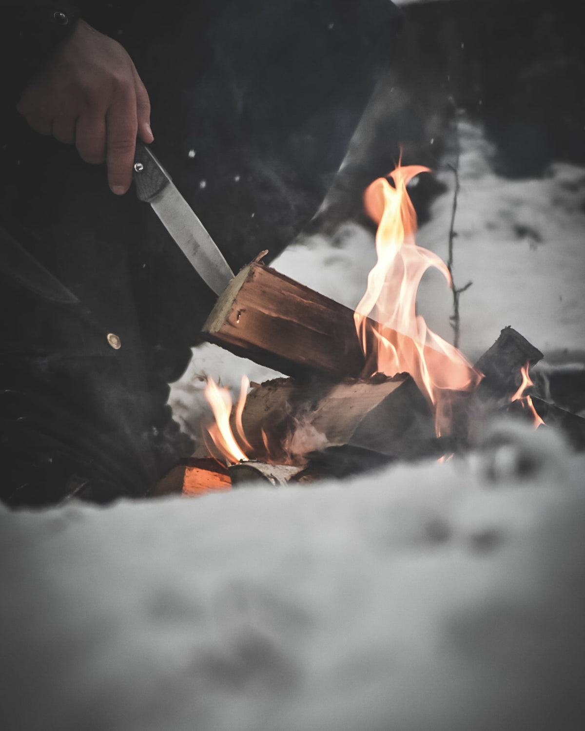 NORDIC HUNTING kniv med etui - Øyo