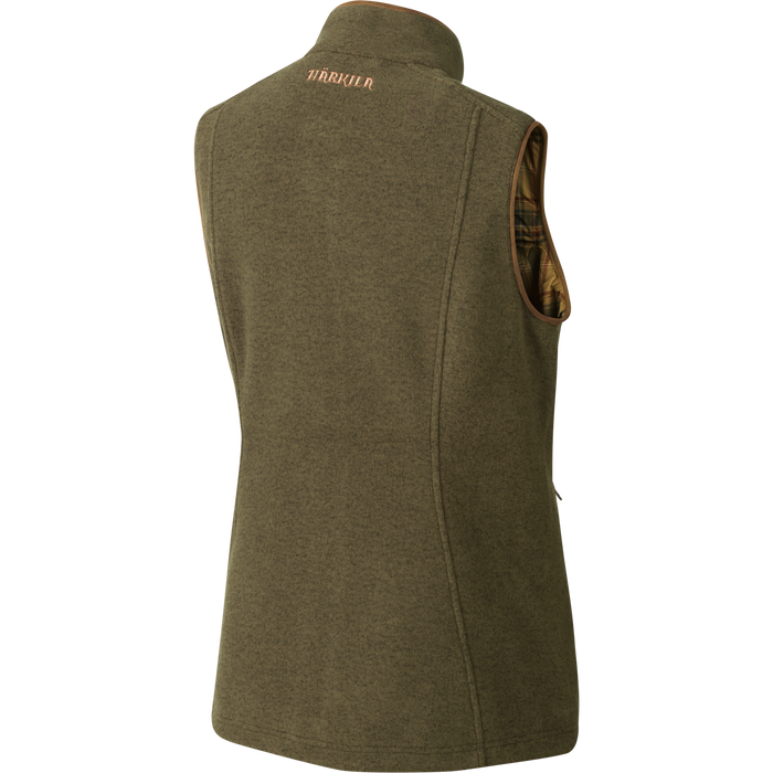 Sandhem Lady fleece vest Dusty lake green melange - Härkila