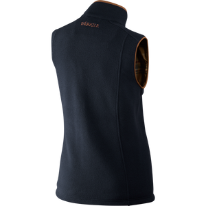 Sandhem Lady fleece vest - Dark navy melange - Härkila