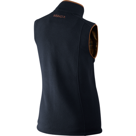 Sandhem Lady fleece vest - Dark navy melange - Härkila