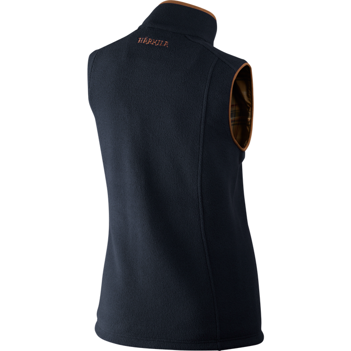 Sandhem Lady fleece vest Dark navy melange - Härkila