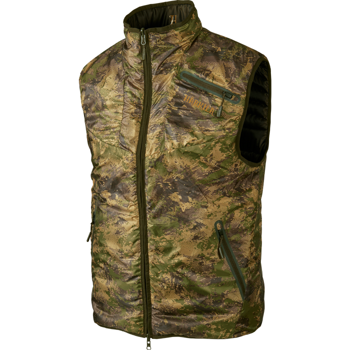 Lynx Insulated Reversible vest Willow green/AXIS MSP®Forest - Härkila