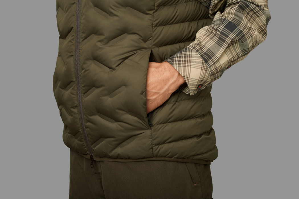 Driven Hunt Insulated vest Willow green - Härkila