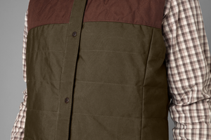 Retrieve vest Women Dark warm olive/Burgundy - Härkila