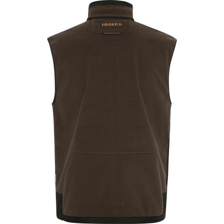 Kamko fleece vest Brown/Red - Härkila