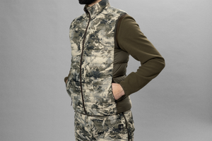 Mountain Hunter Expedition rev. Down waistcoat AXIS MSP®Mountain/Shadow brown - Härkila