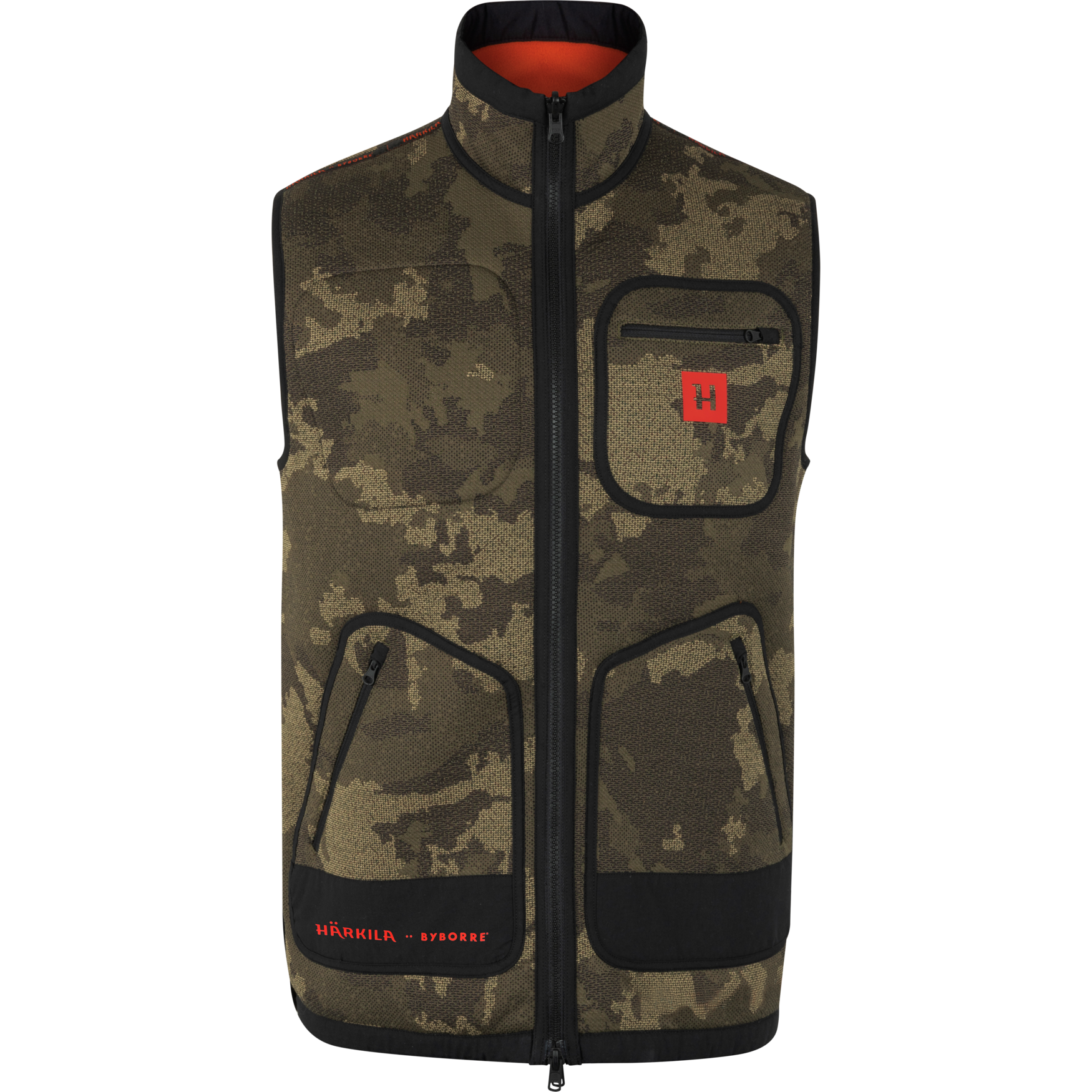 Str. Medium - Kamko Pro Edition Reversible hi-vis waistcoat AXIS MSP®Limited Edition/Orange - Härkila - Ombytningsvare