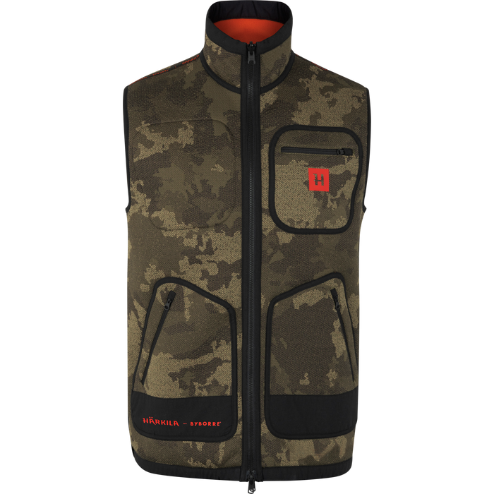 Kamko Pro Edition Reversible hi-vis waistcoat AXIS MSP®Limited Edition/Orange - Härkila