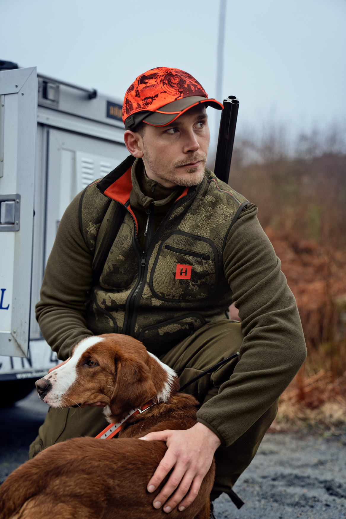 Str. XXL - Kamko Pro Edition Reversible hi-vis waistcoat AXIS MSP®Limited Edition/Orange - Härkila - Ombytningsvare