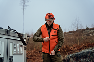 Kamko Pro Edition Reversible hi-vis waistcoat AXIS MSP®Limited Edition/Orange - Härkila