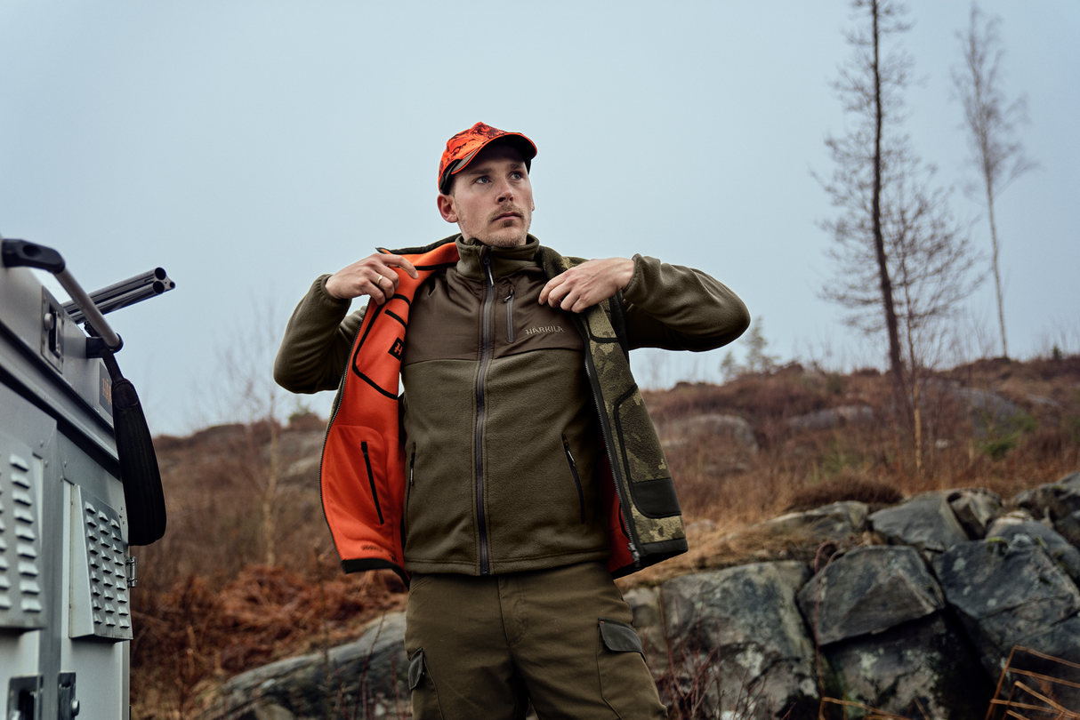 Kamko Pro Edition Reversible hi-vis waistcoat AXIS MSP®Limited Edition/Orange - Härkila