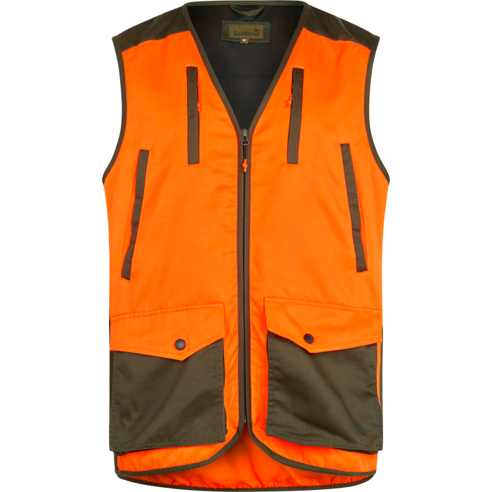 Travo Waistcoat Hi-vis orange - Seeland