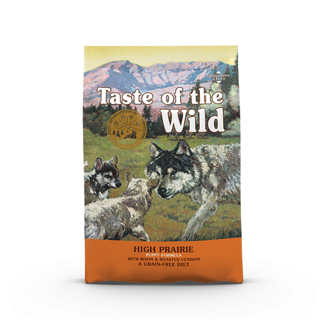 Totw High Prairie Puppy, Bison 12,2 kg — 2 sække