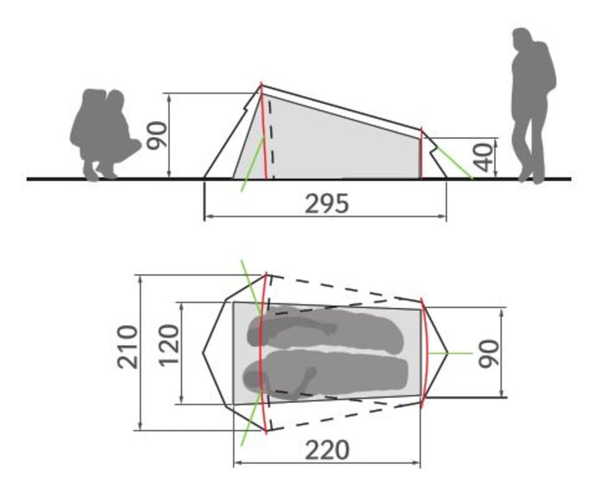 Arco 1-2P - Vaude