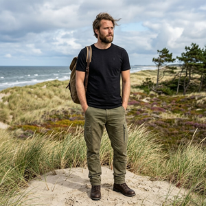 Supima T-shirt Sort European Hunter
