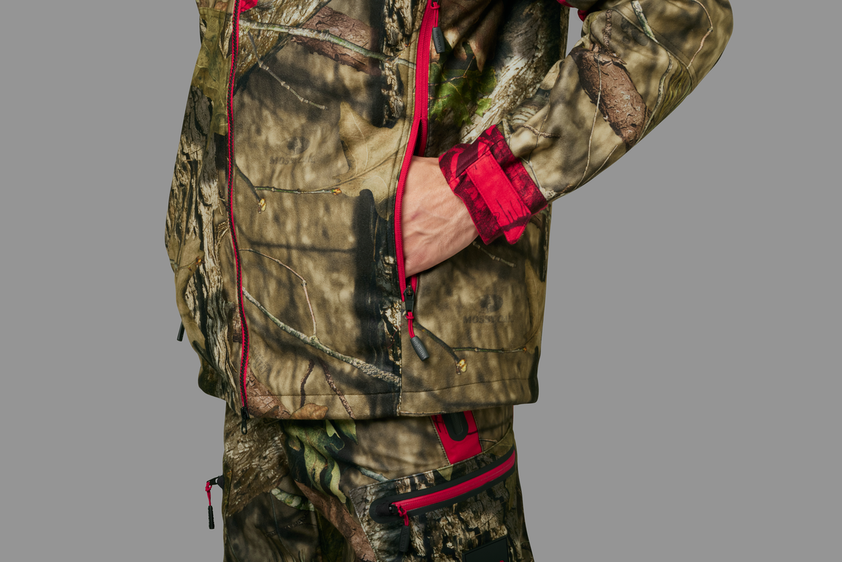 Moose Hunter 2.0 - WSP jakke MossyOak®Break-Up Country®/MossyOak®Red - Härkila