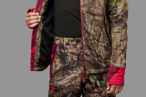 Moose Hunter 2.0 - fleece jakke MossyOak®Break-Up Country®/MossyOak®Red - Härkila