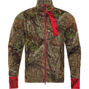 Moose Hunter 2.0 - fleece jakke MossyOak®Break-Up Country®/MossyOak®Red - Härkila