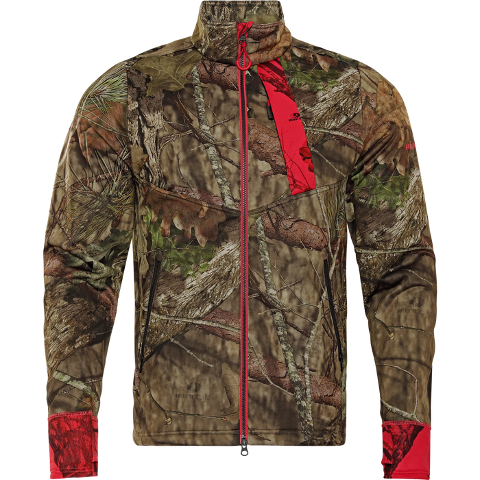 Moose Hunter 2.0 fleece jakke MossyOak®Break-Up Country®/MossyOak®Red - Härkila