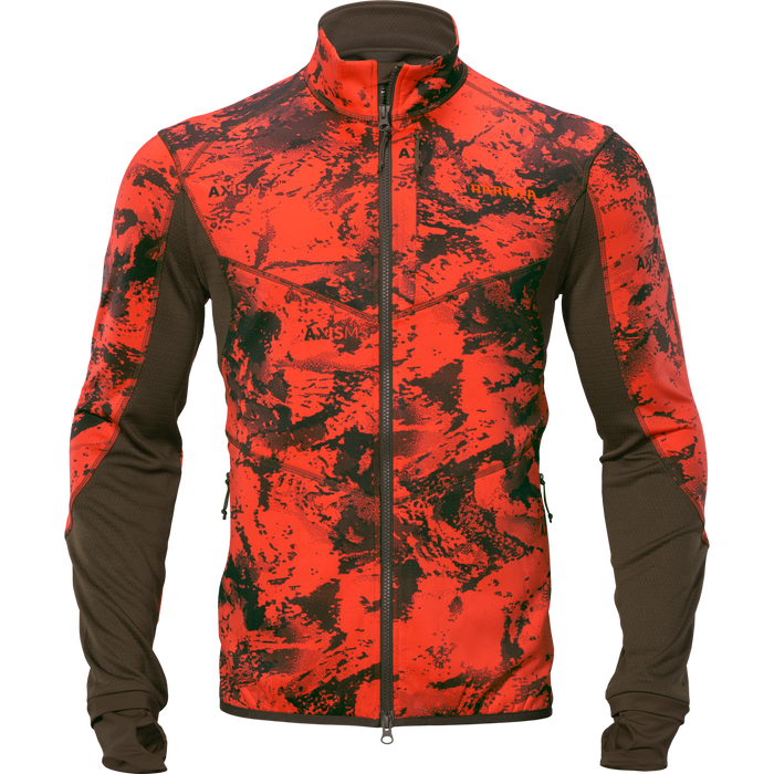 Wildboar Pro camo fleece jakke AXIS MSP®Wildboar orange/Shadow brown - Härkila