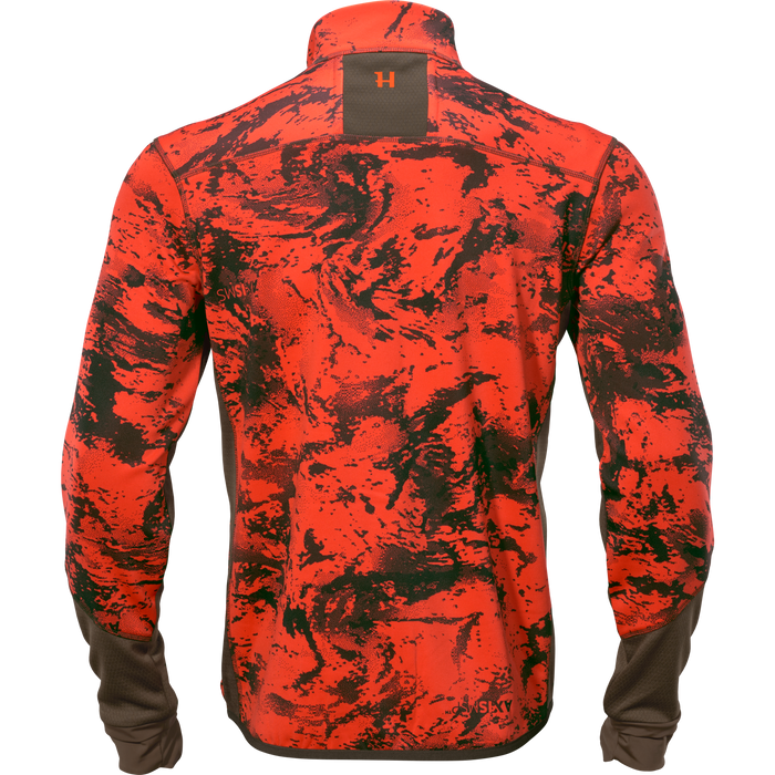 Wildboar Pro camo fleece jakke AXIS MSP®Wildboar orange/Shadow brown - Härkila