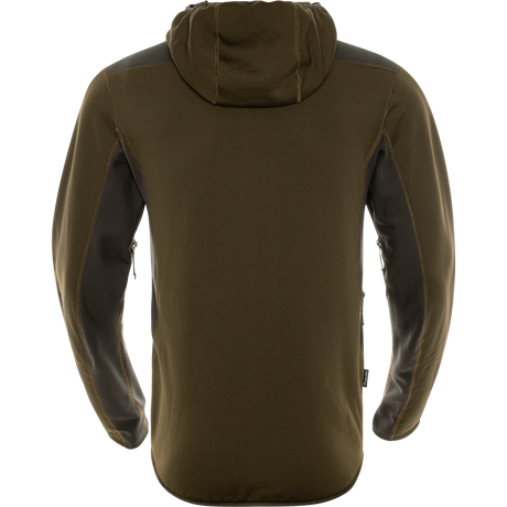 Deer Stalker - fleece hoodie Willow green/Shadow brown - Härkila