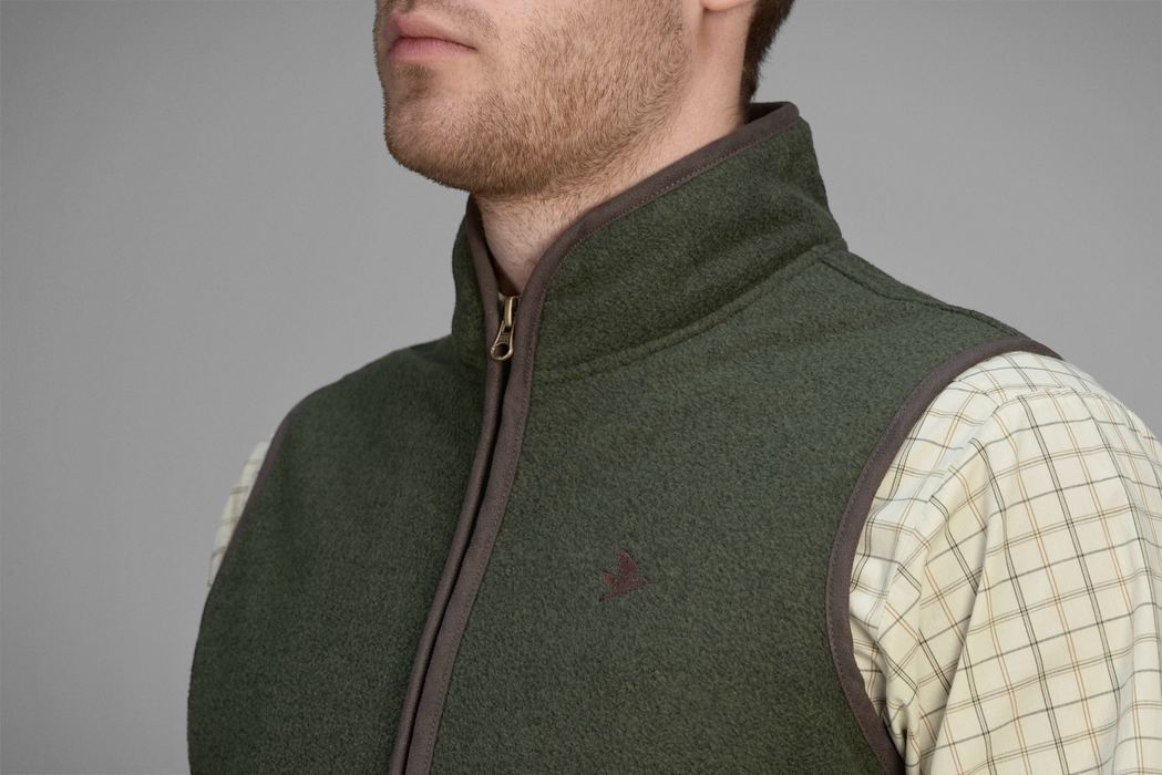 Woodcock fleece vest Classic green - Seeland