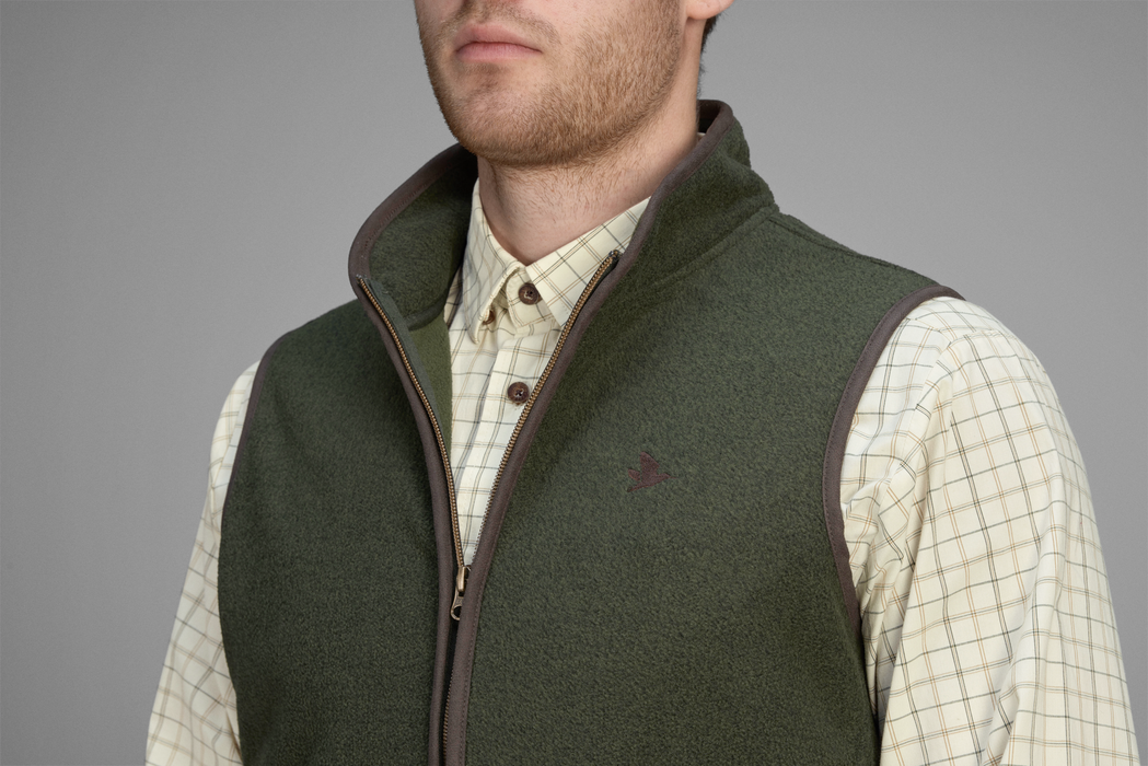 Woodcock fleece vest Classic green - Seeland