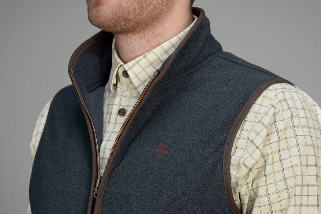 Woodcock fleece vest Classic blue - Seeland