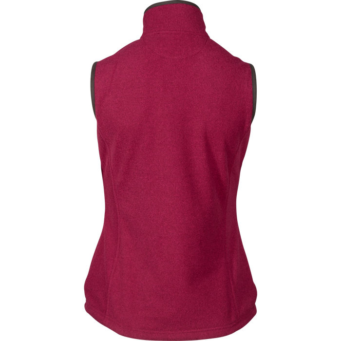 Woodcock fleece vest Women Classic burgundy - Seeland