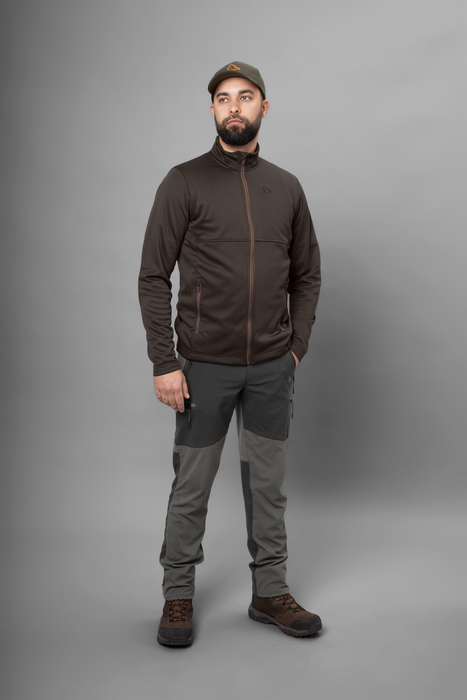 Elliot fleece Dark brown - Seeland