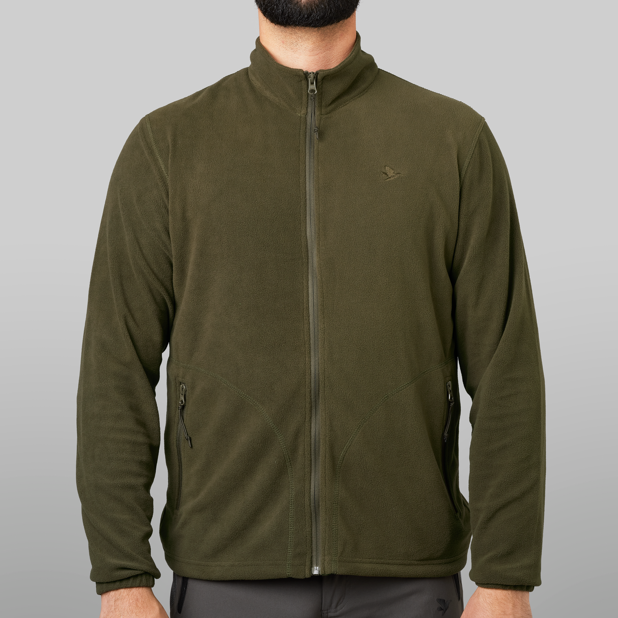 Benjamin fleece - Pine green - Seeland