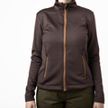 Emily fleece Women - Dark brown - Seeland