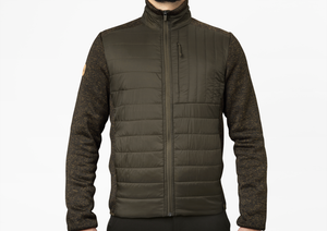 Theo Hybrid jakke - Pine green - Seeland
