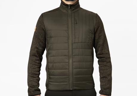 Theo Hybrid jakke - Pine green - Seeland