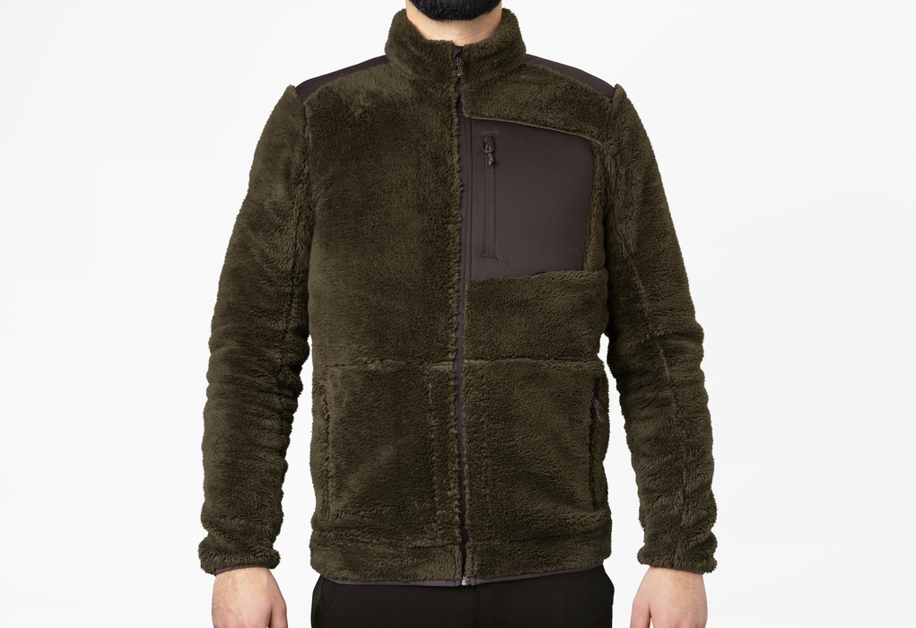 Noah fleece Pine green - Seeland