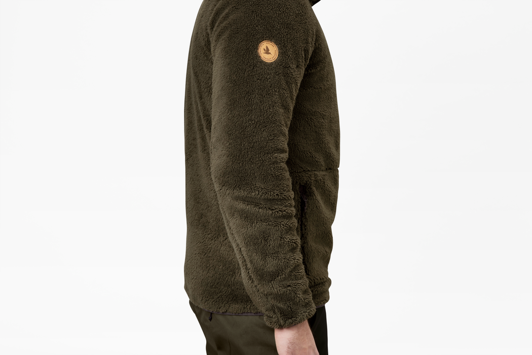 Noah fleece Pine green - Seeland