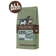 Quattro Super Premium No Grain All Breed Senior/diet White, Fish & Krill 12kg — 2 sække