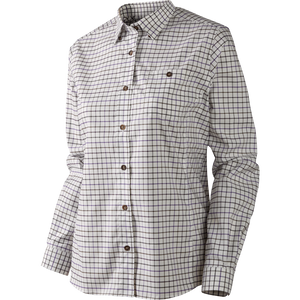 Lancaster Lady L/S skjorte - Blackberry check - Härkila