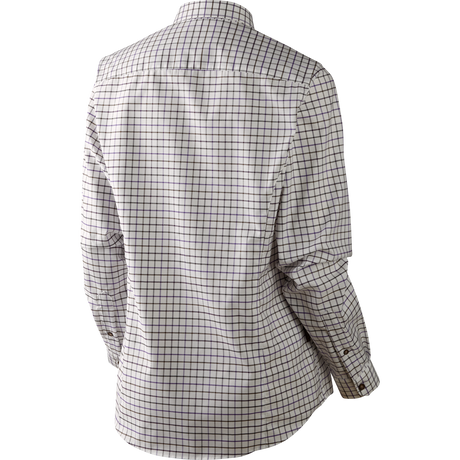 Lancaster Lady L/S skjorte - Blackberry check - Härkila