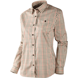 Lancaster Lady L/S skjorte - Red check - Härkila