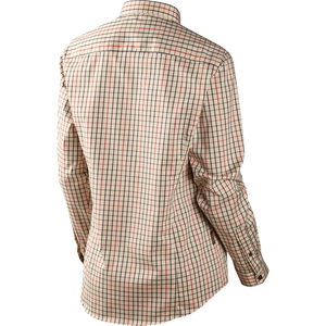Lancaster Lady L/S skjorte - Red check - Härkila