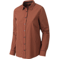 Selja Lady L/S Check skjorte - Red/Black check - Härkila