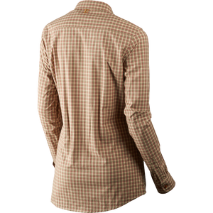 Selja Lady L/S Check skjorte - Moonlight rose check - Härkila