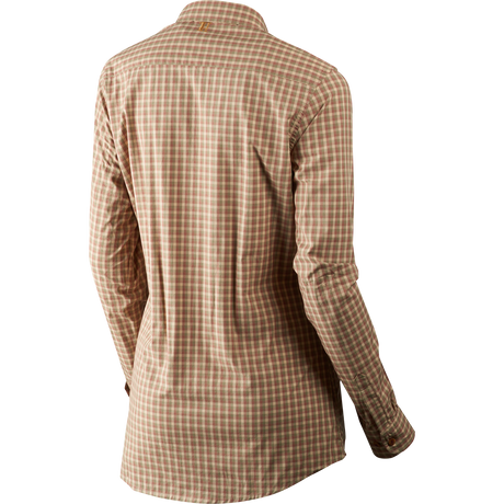 Selja Lady L/S Check skjorte - Moonlight rose check - Härkila