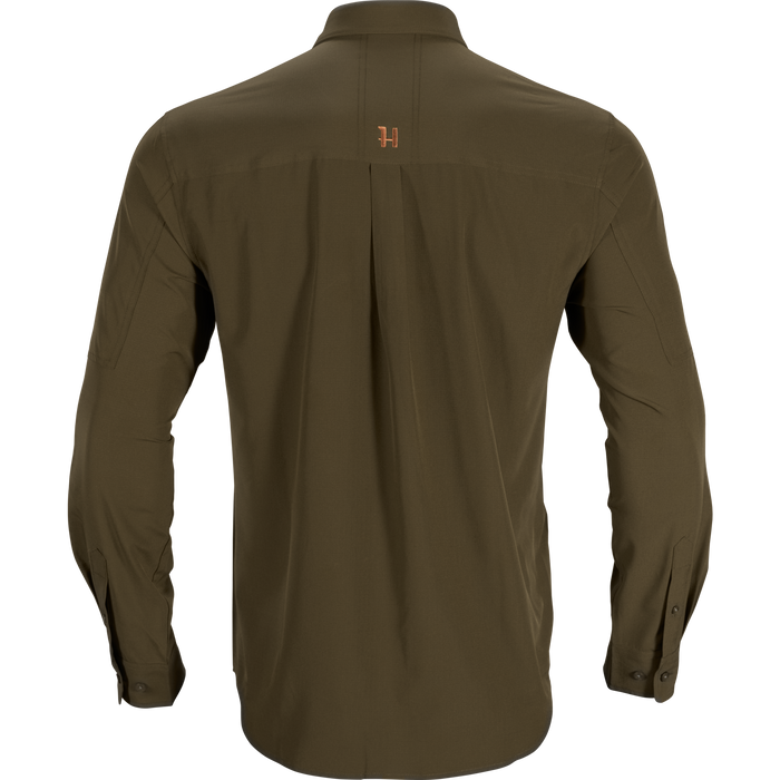 Trail L/S skjorte Willow green - Härkila