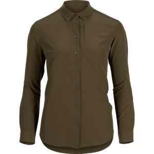 Trail L/S skjorte Women Willow green - Härkila