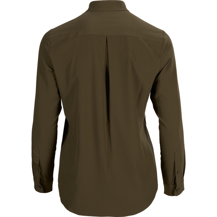 Trail L/S skjorte Women Willow green - Härkila